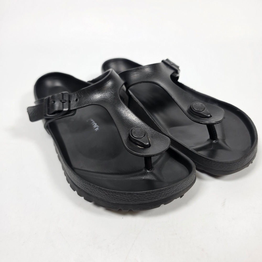 Birkenstock Gizeh EVA Sandals Women's 10-10.5 Men's 8-8.5 Black EU 41